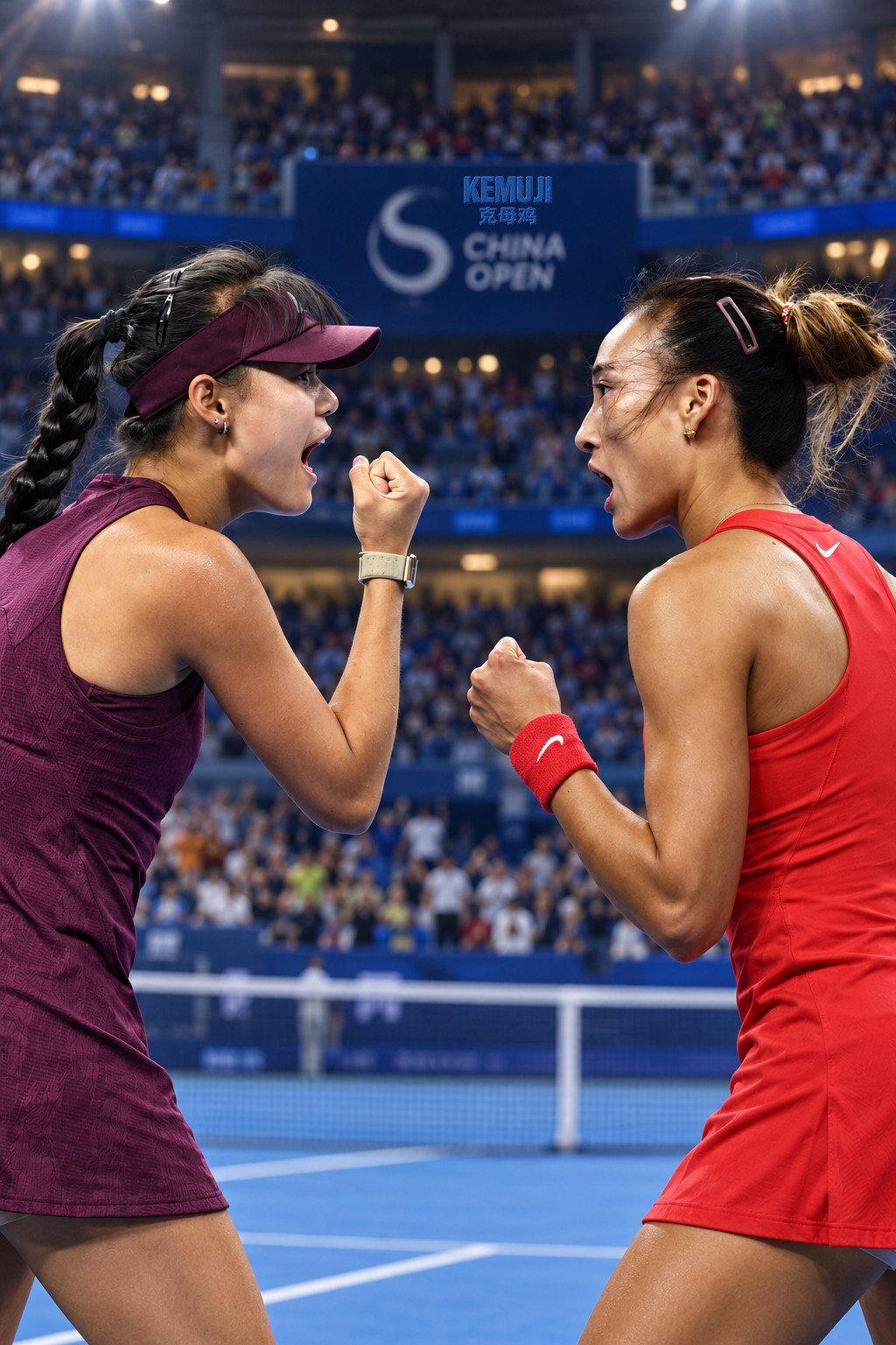 2026中网第二轮，中国选手8进2，仅剩钦文心然！✅郑钦文6-7(4)/6-