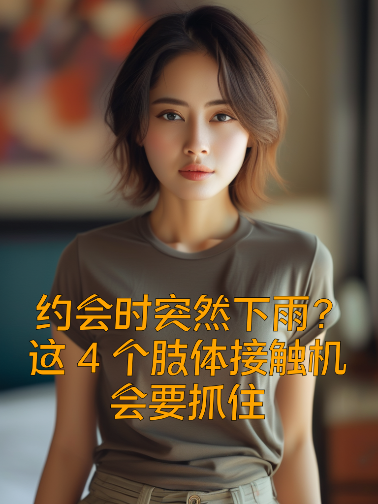 约会时突然下雨？这4个肢体接触机会要抓住