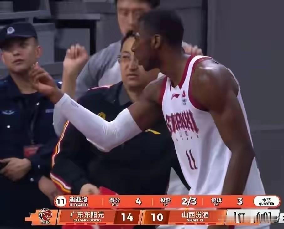山西客场97:107不敌广东，这3人该为输球埋单:1.迪亚洛--仍控制不住自