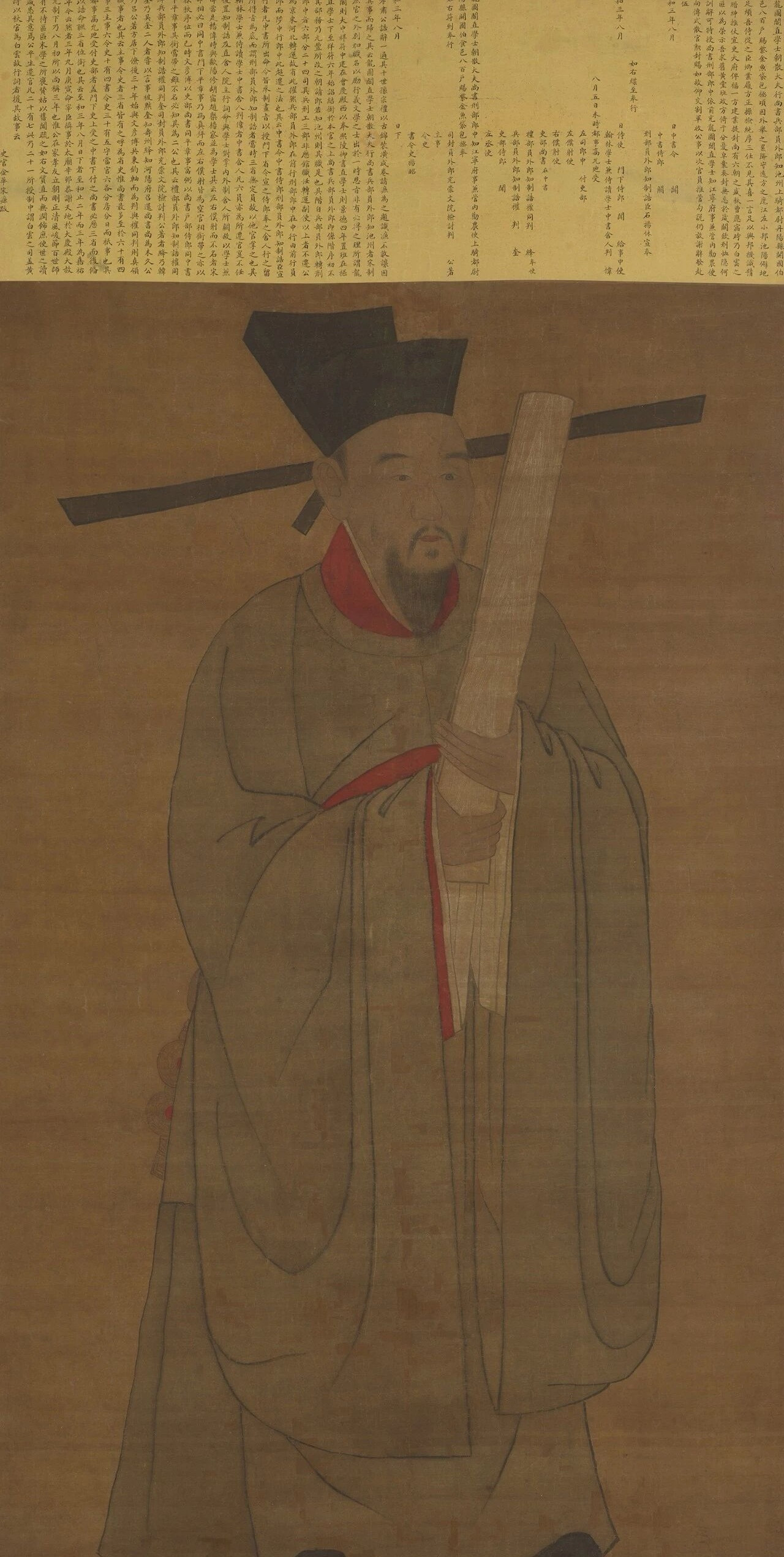 宋代《包拯像》，美国弗瑞尔美术馆藏​​​