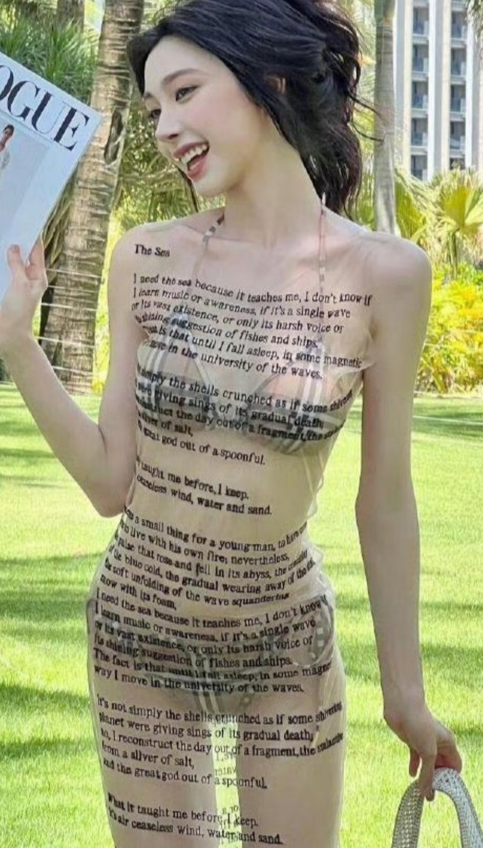 易梦玲瘦到了八十二斤才上镜设计师太有创意