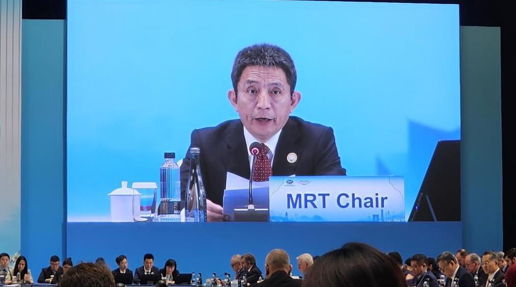 就在刚刚，中国商务部副部长李成钢发表声明，5月22日上午，亚太经合组织贸