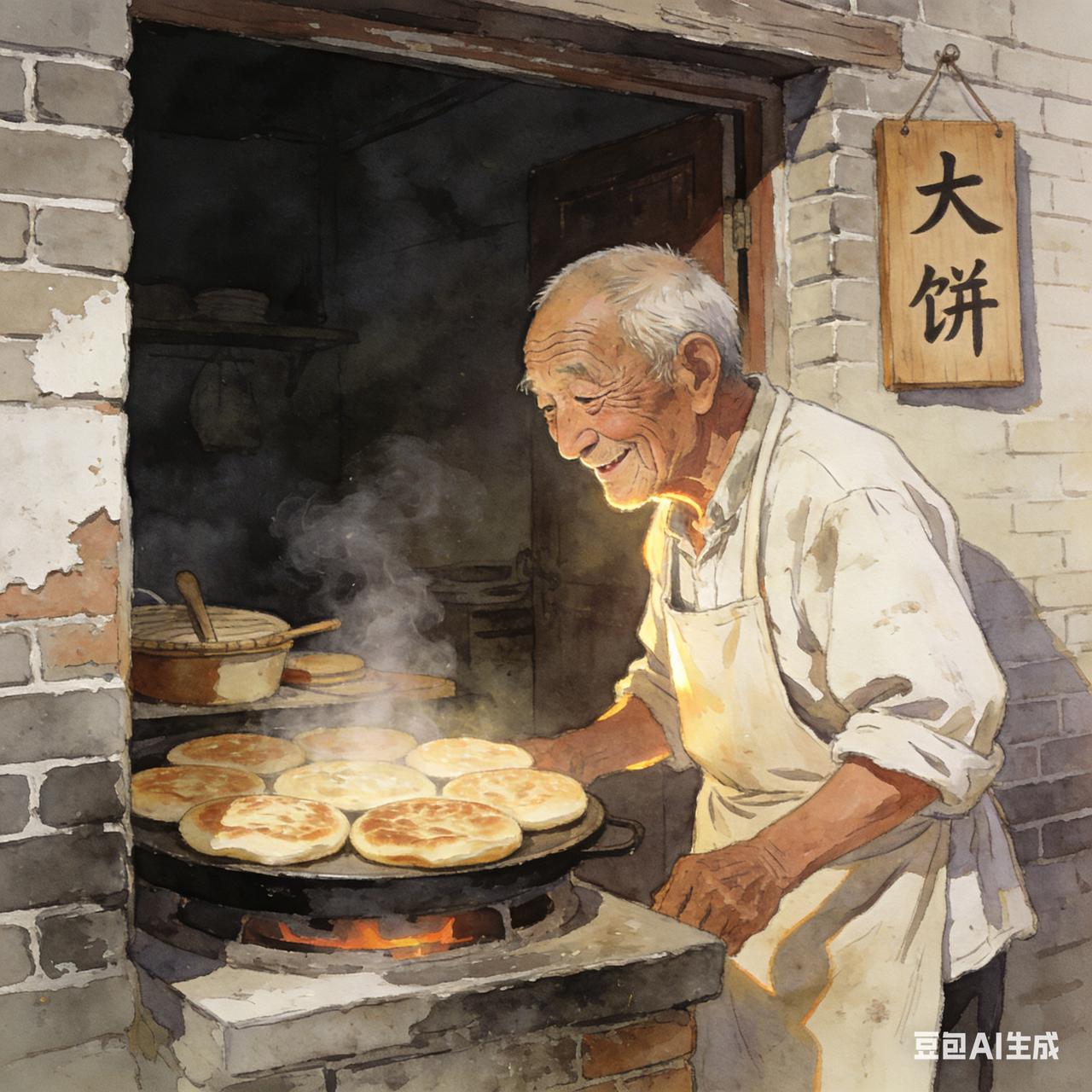 想要多抓苍蝇，得用蜂蜜而不是蝇拍。从前，镇上有两家饭馆。一家卖大饼，一家卖