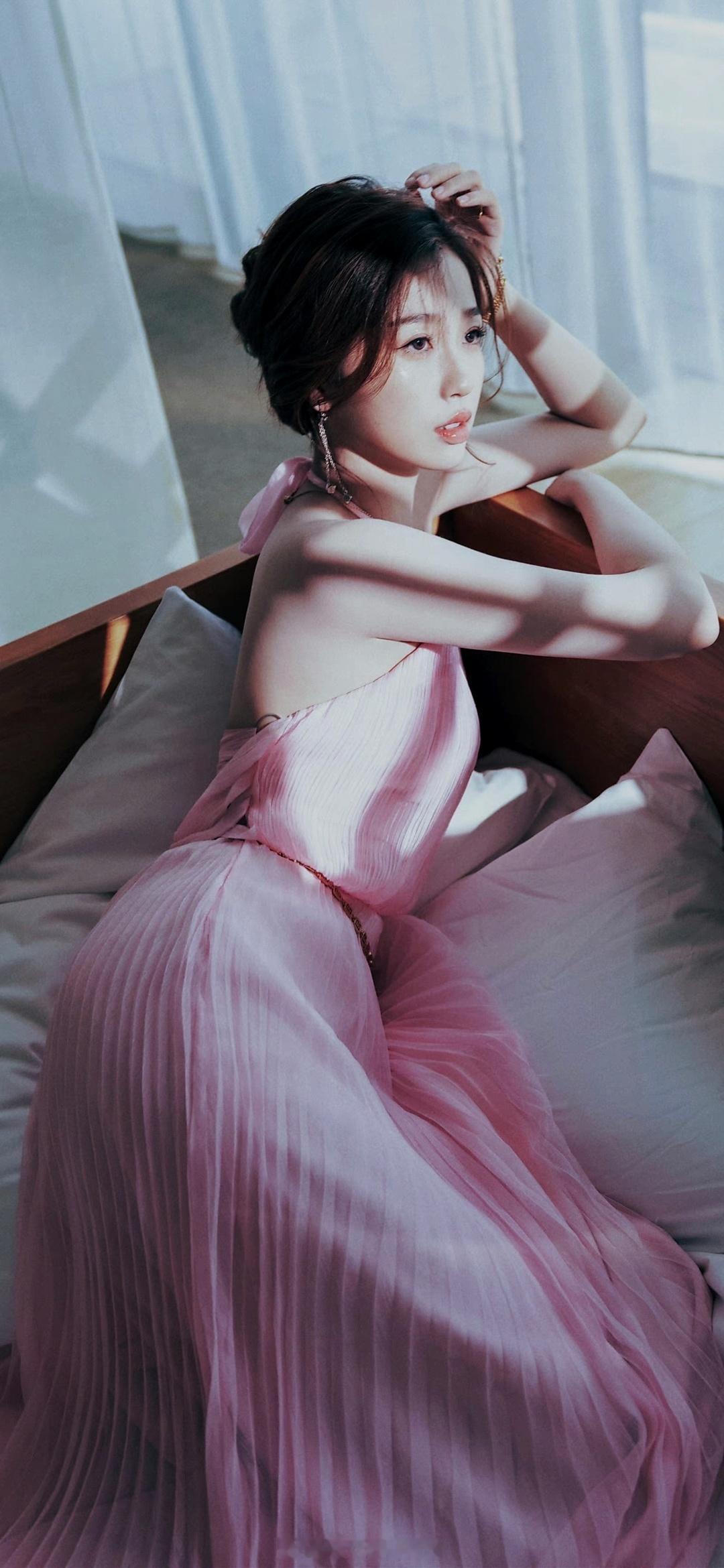 虞书欣粉色系列