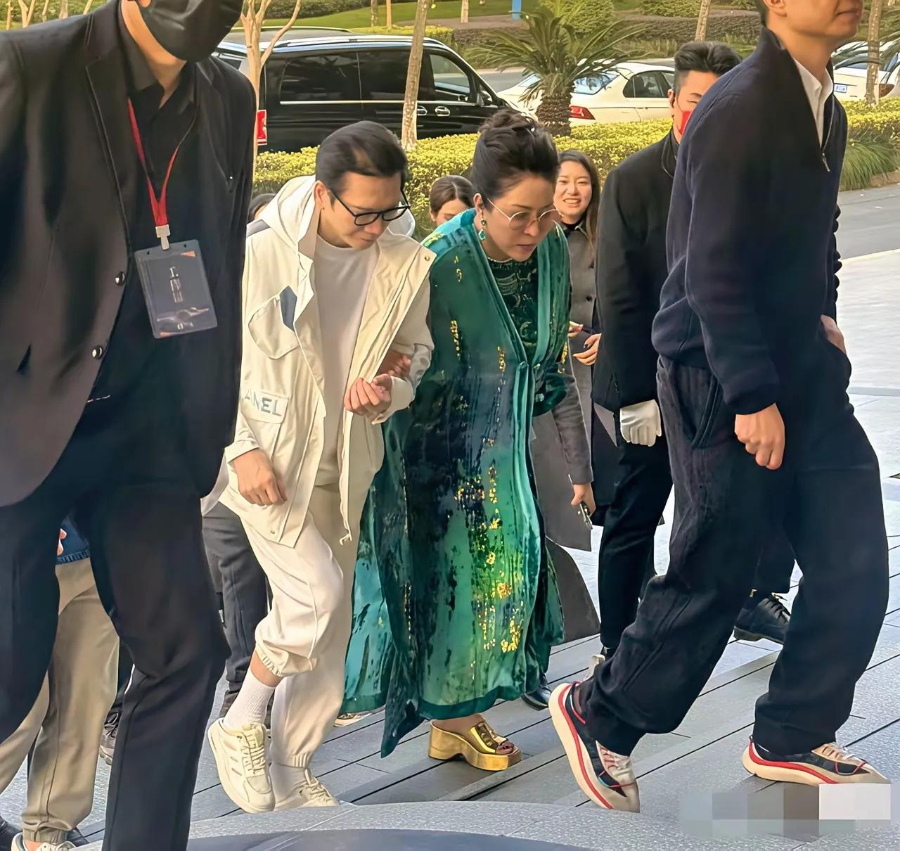 向太和向华强这两口子真的是举案齐眉，夫唱妇随，妇唱夫随，在娱乐圈里确实是太难得了