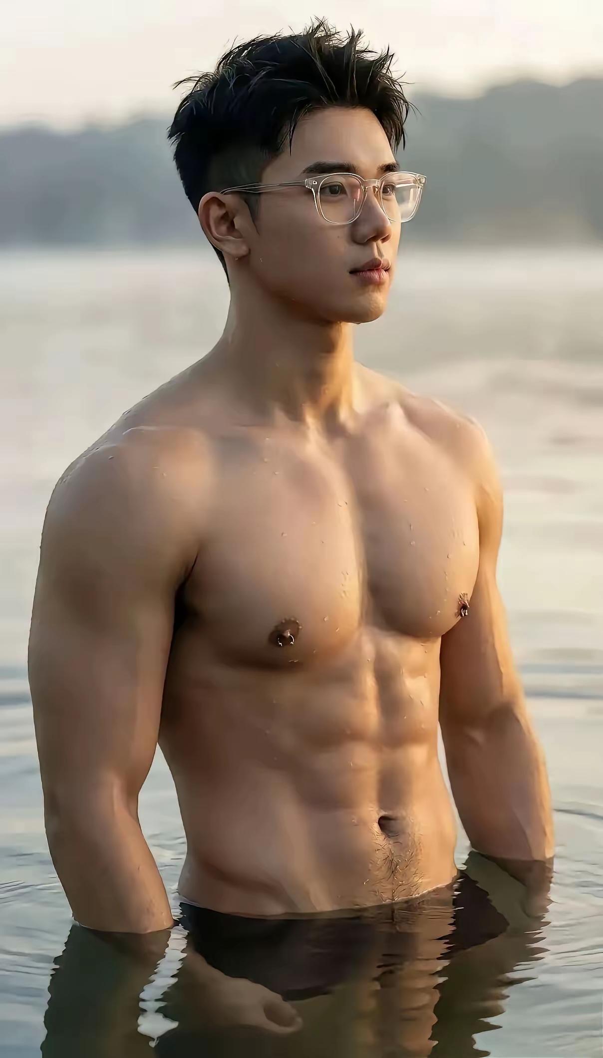 春日生活打卡季春天的阳光柔软又明亮，最适合运动。操场上不少肌肉帅哥正在训练，背心