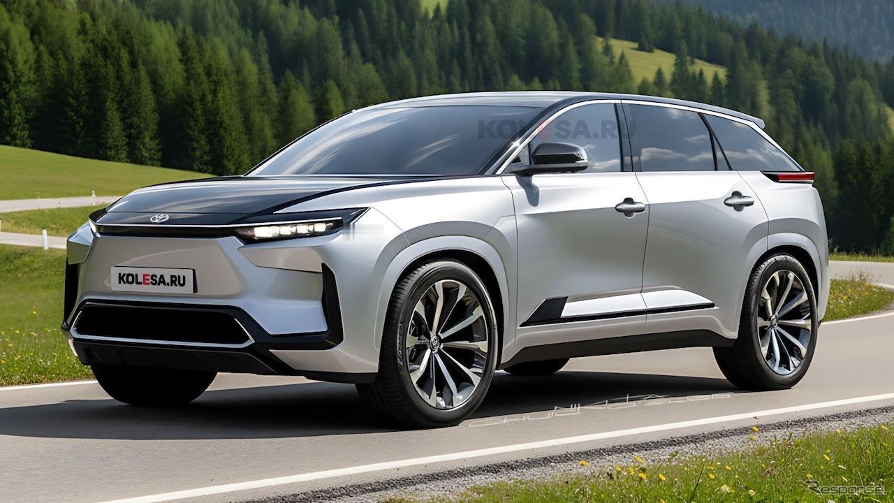 下一代丰田汉兰达会是这样吗？丰田近日发布一组新车型预告图，车型为三排座SUV，有