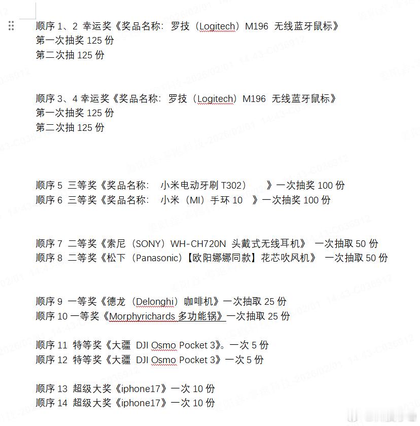 搜了搜零跑年会这奖很不错啊iPhone1720台啊