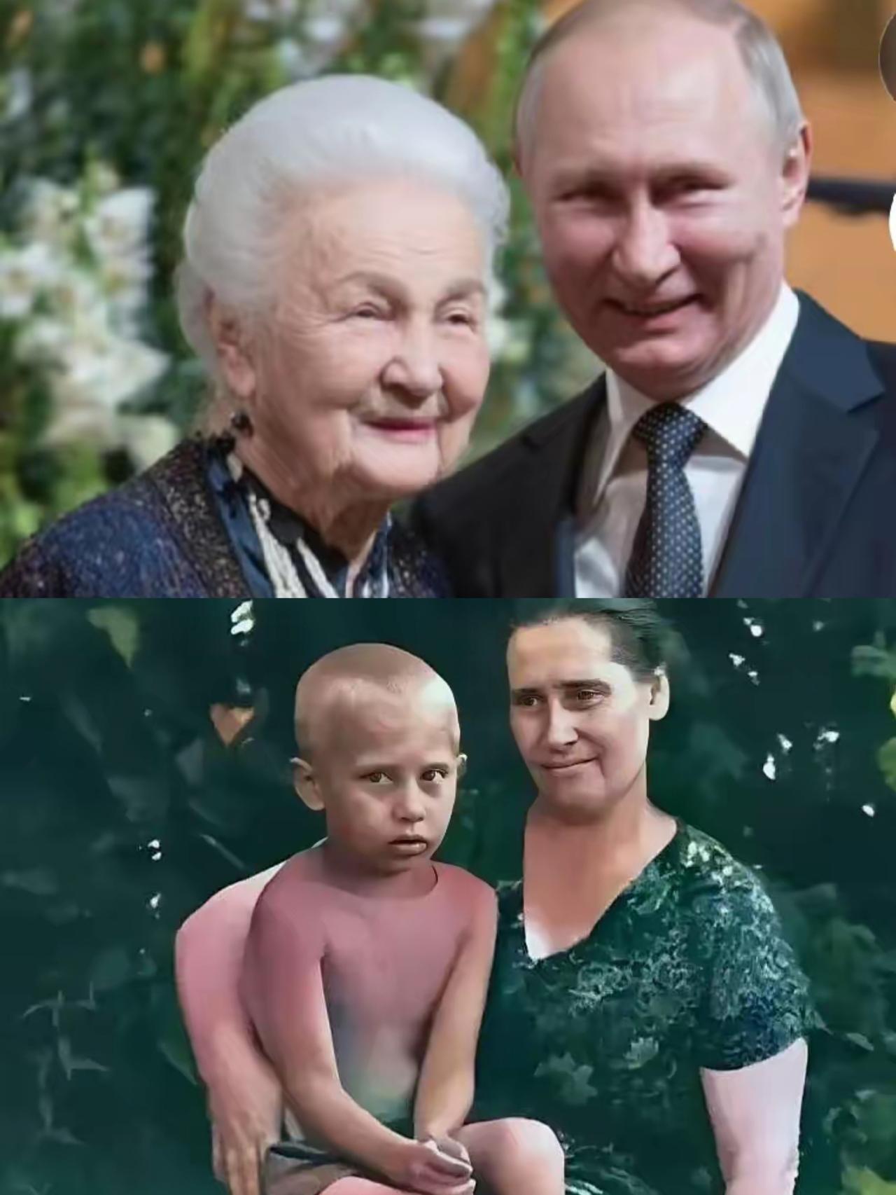 家人们，看到普京老母亲那满头银发、满脸慈祥的样子，真得说一句“伟大的母亲养出了了