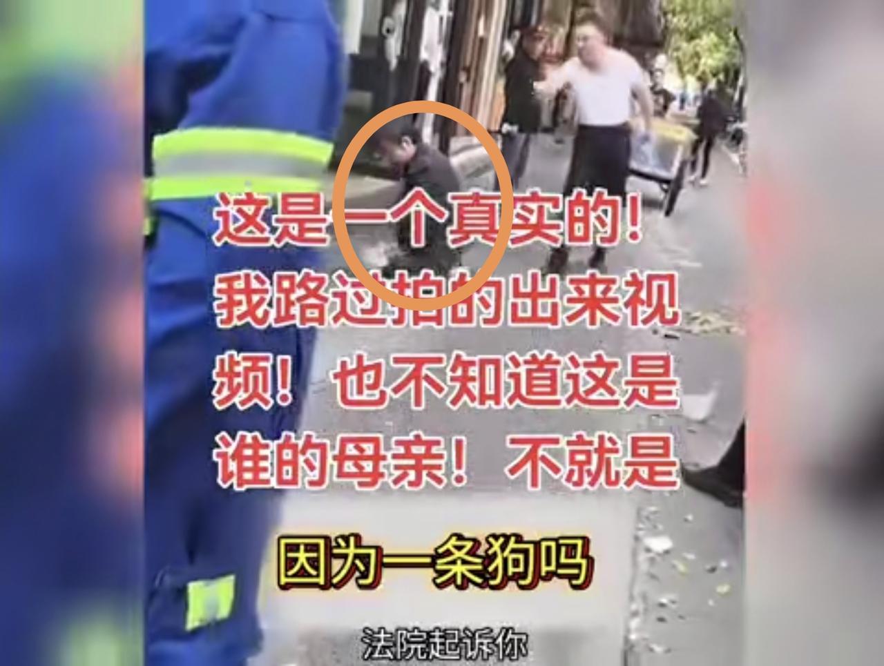 “你没钱？没钱你也要赔钱！”一位大妈没注意到一条拴着绳的小狗溜到了电梯边，结果小