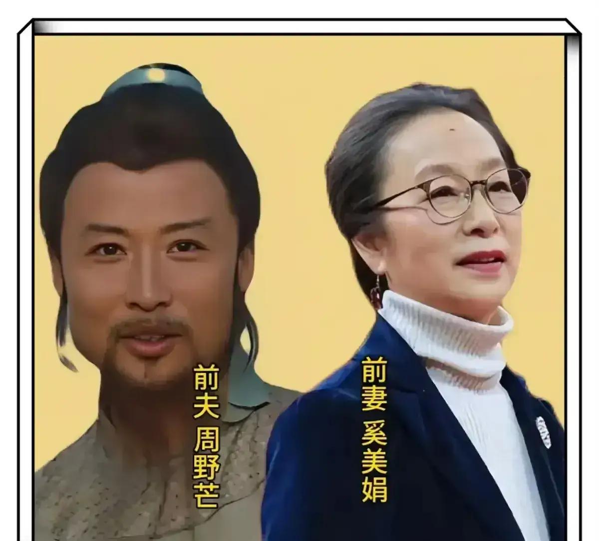 周野芒曾是奚美娟的前夫。王文澜凡是倪萍的前夫。聂远曾是王慧的前夫。车晓彤曾