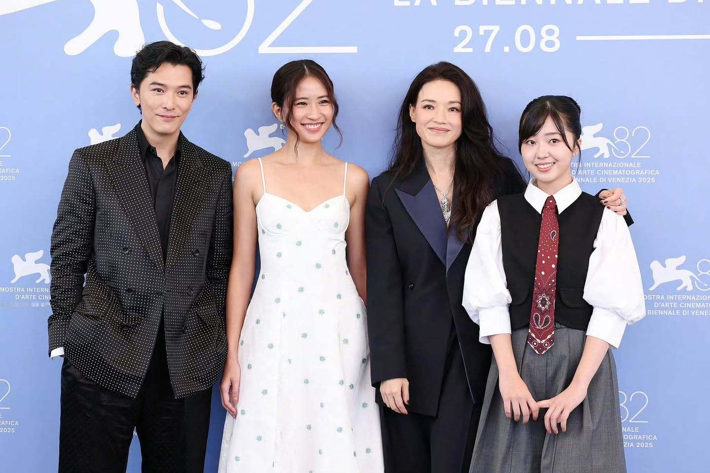 导演舒淇带电影《女孩》还有主演们邱泽、9m88、白小樱现身威尼斯影展✨​​​