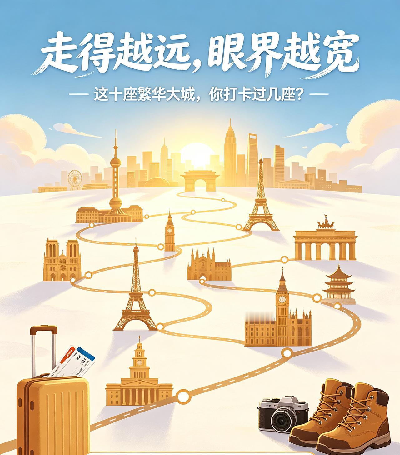 国内十大繁华都市，去过一半算见多识广国内公认的十座顶尖大城市，涵
