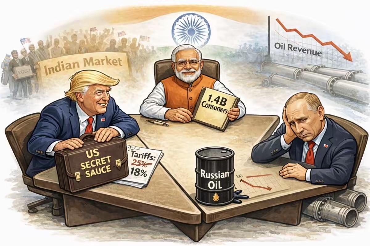 印度弃俄投美！莫迪同意彻底放弃俄油！转头投靠美国！大举进口委内瑞拉原油！20