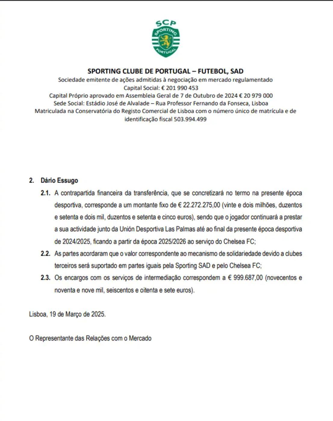 【葡体官方：切尔西签下昆达+埃苏戈，转会费最高7440万欧元】葡萄牙体育发布了