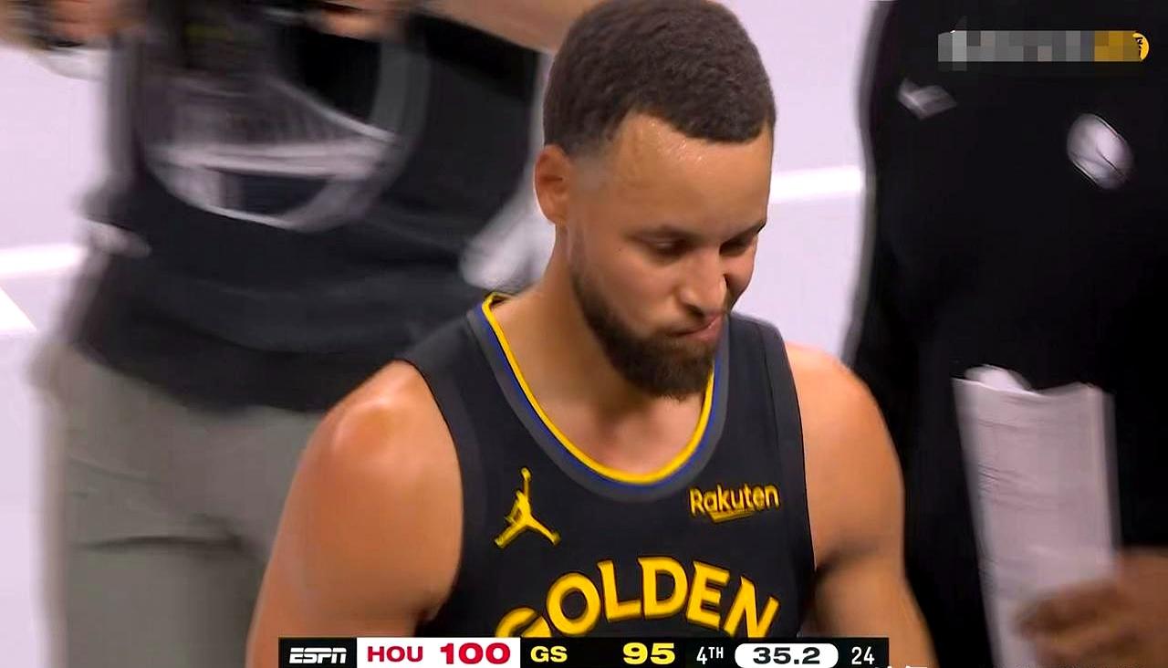 勇士输火箭那球，最后35秒镜头切库里，网友直接炸了！当时还剩35.2秒，