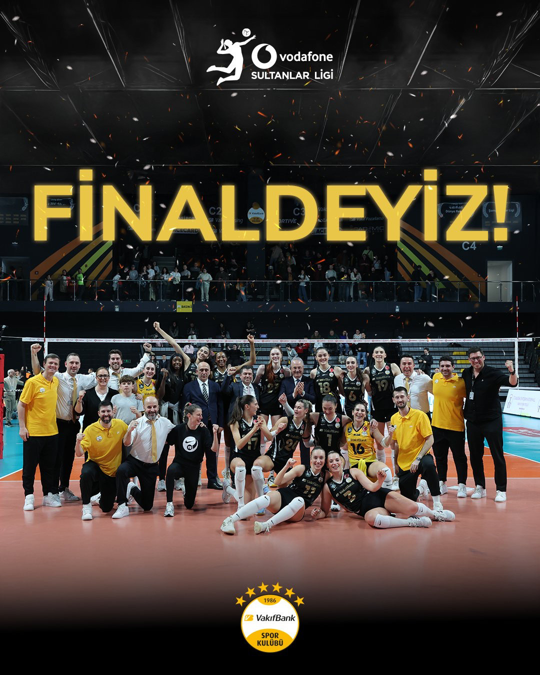 【瓦基弗银行横扫费内巴切夺决赛开门红】2025-2026土耳其女排超级联赛冠亚军