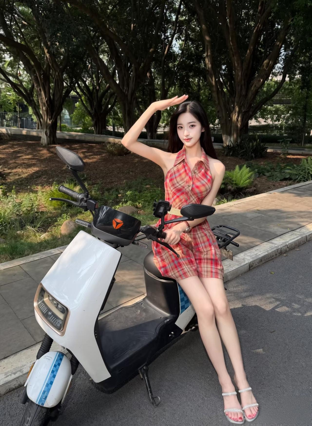 骑车兜兜风