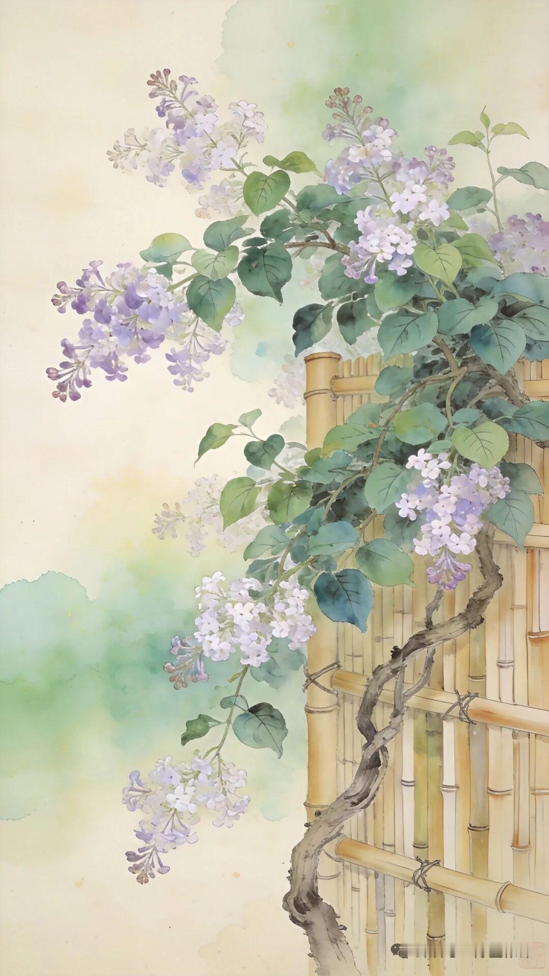 美丽的插画