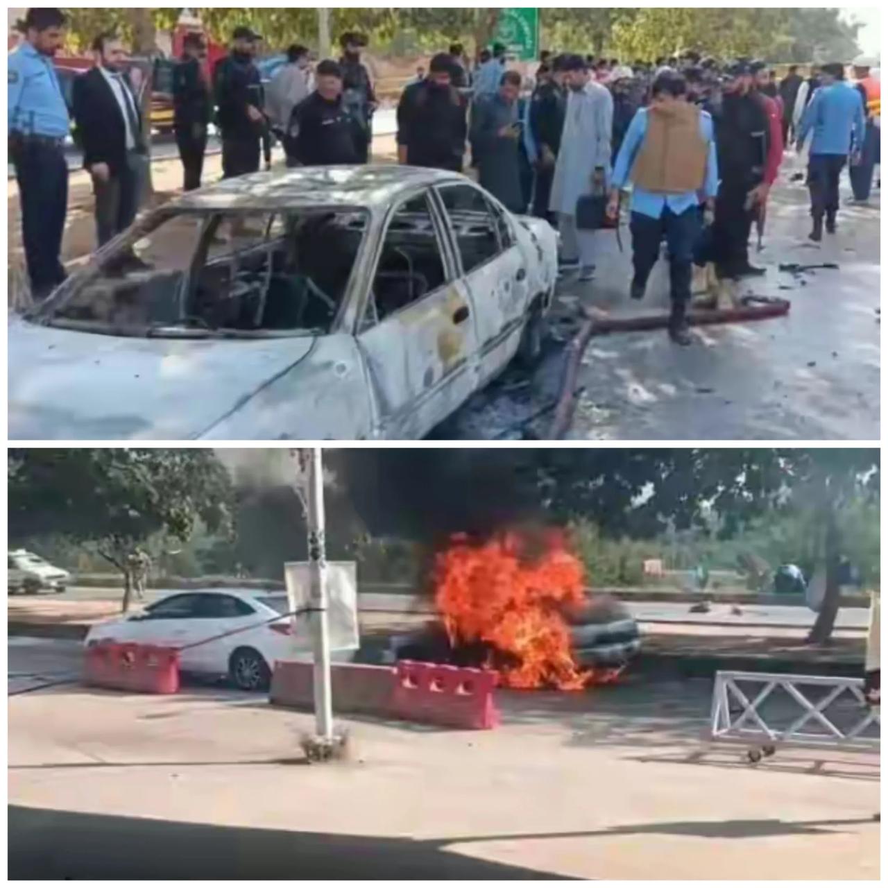 周二中午，巴基斯坦首都伊斯兰堡发生自杀式爆炸，目标是法院外的安全人员，这次恐怖袭