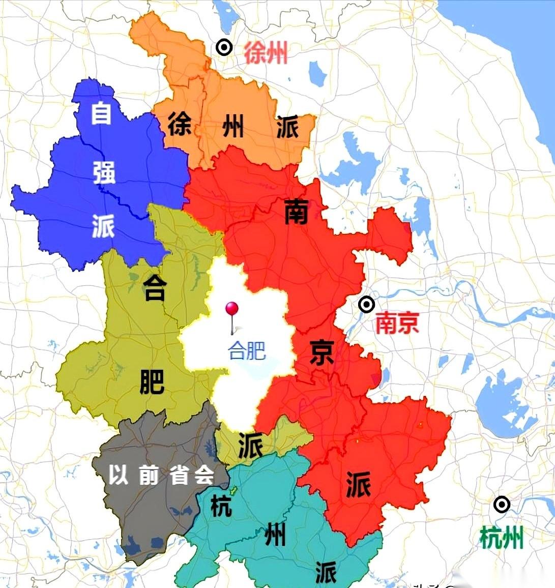 他们说我们安徽有四个省会。我觉得，这说的还是保守了。我在马鞍山，周末想逛个街