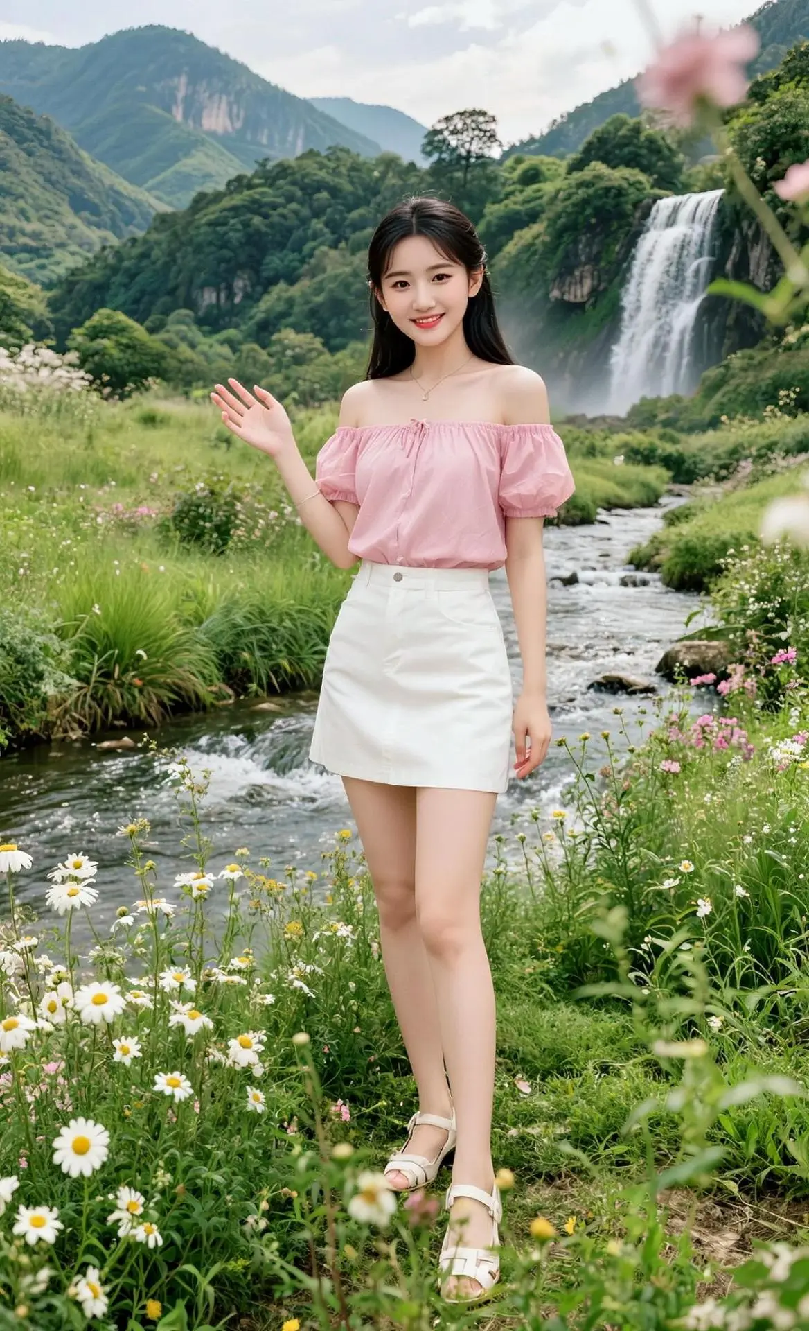 AI山野清新写真感 ai创作