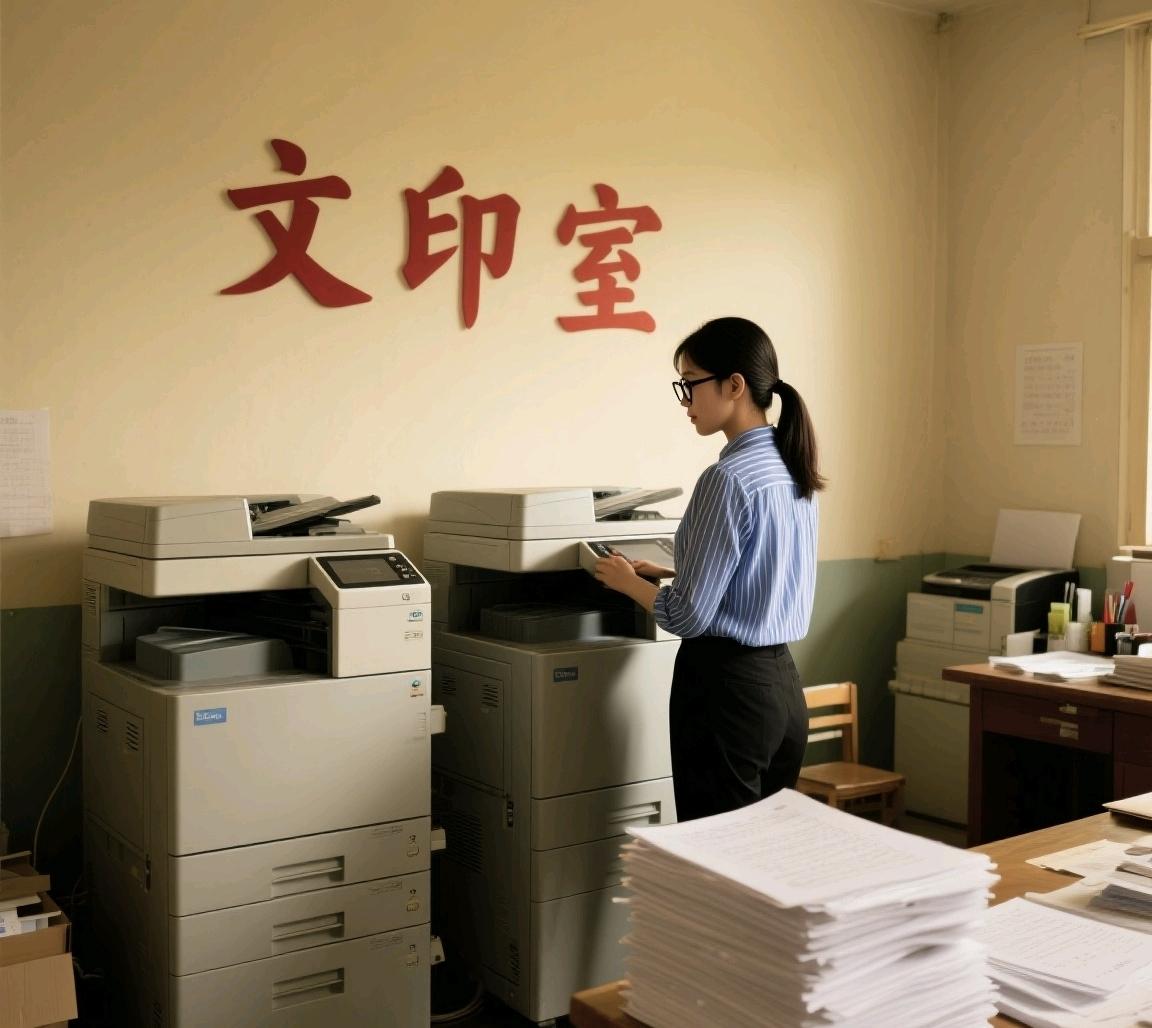 没想到今年开学之后，学校最忙的部门不是教务处，不是政教处，也不是总务处，而是文印