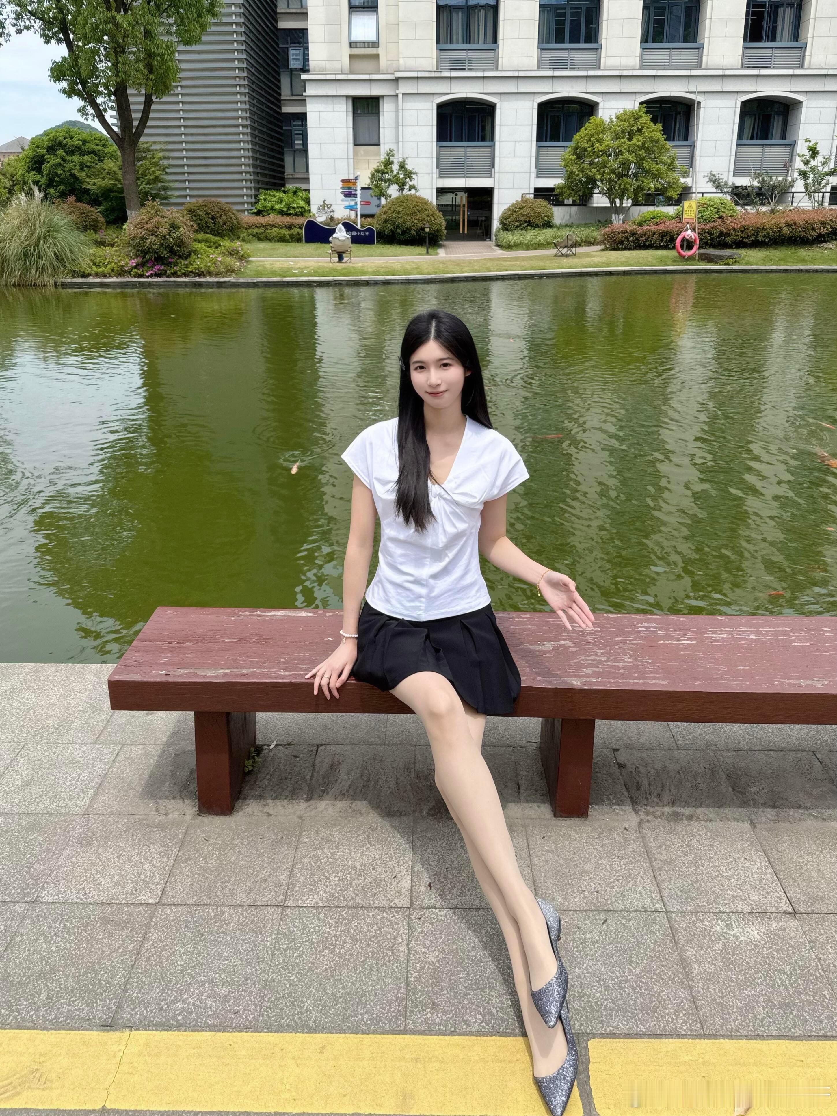 平底鞋遇到大长腿～​​​