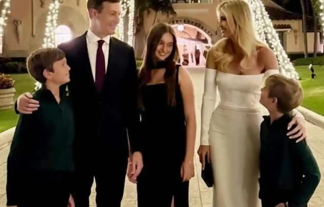 前几天米国大公主伊万卡一家为女儿阿拉贝拉庆生，阿拉贝拉（漂亮国大统领的皇外孙