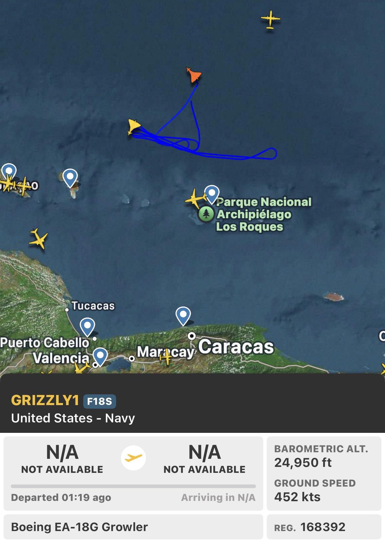 新闻快讯——两架隶属“杰拉尔德·R·福特”号航母第142电子攻击中队（VAQ-1