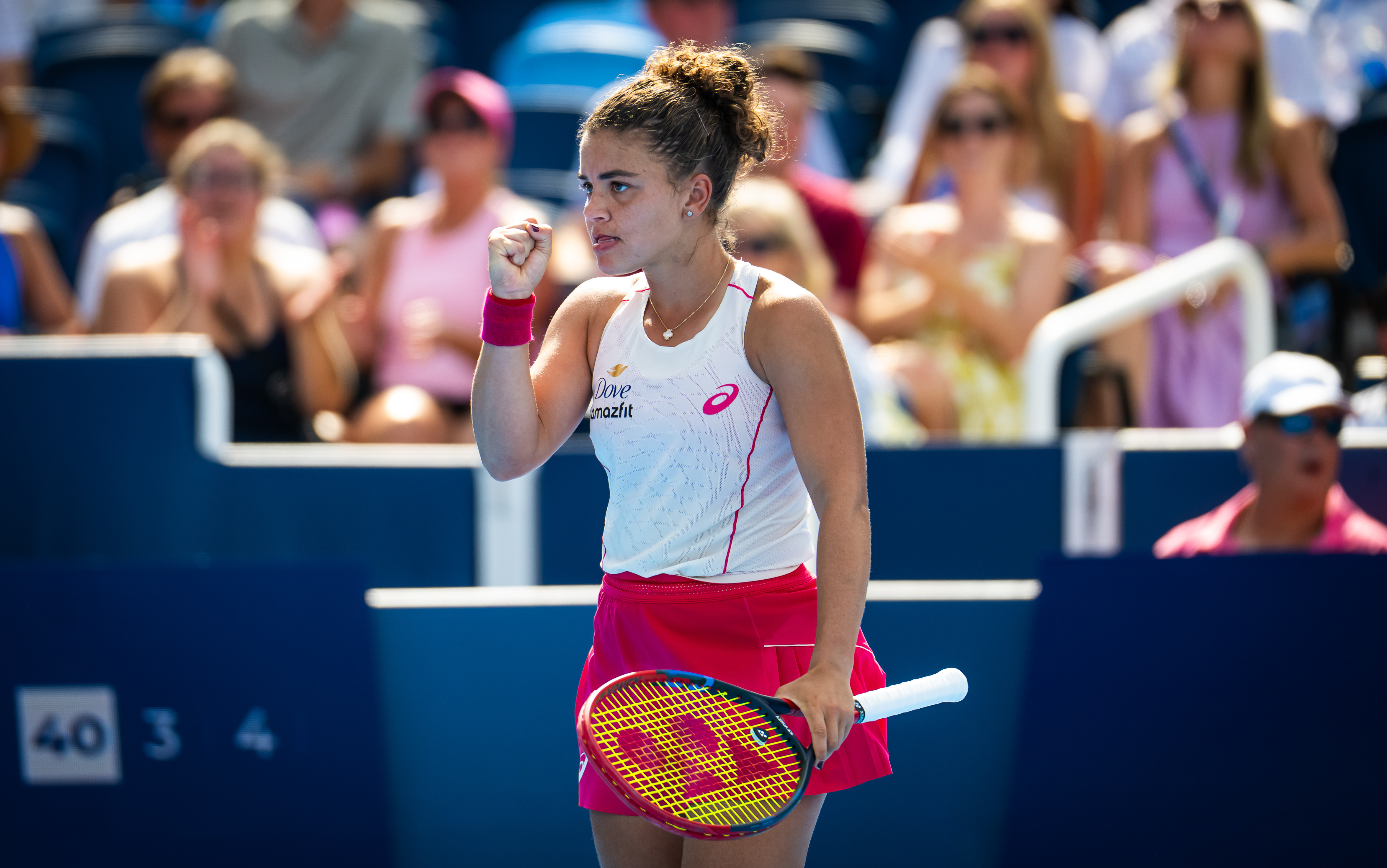 鲍里妮再进1000赛争冠战🙌WTA1000辛辛那提站半决赛，7号种子鲍里妮以6
