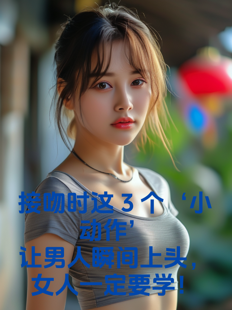 接吻时这3个‘小动作’，让男人瞬间上头，女人一定要学！