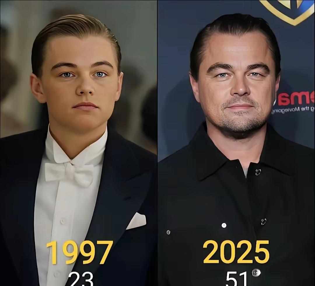 ​20多年前的《泰坦尼克号》这部电影是无法超越的经典，曾经的小李子形象，露丝的形