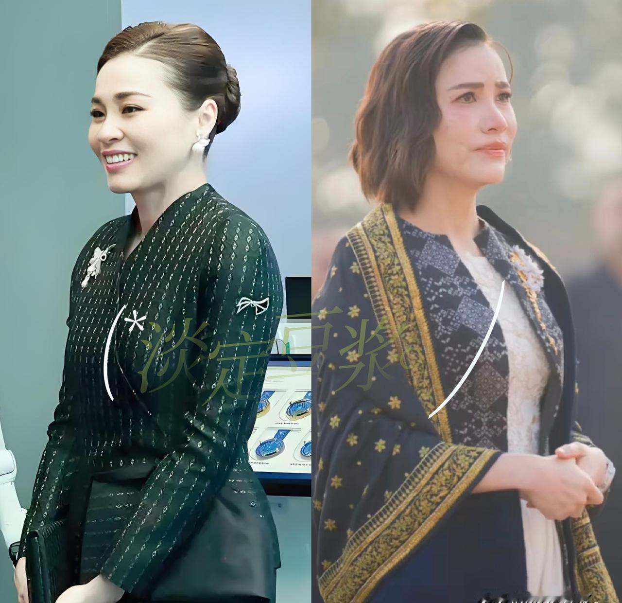 这不就是泰版《甄嬛传》照进现实吗？主角都给你凑齐了，“正宫”苏提达和“华妃”诗