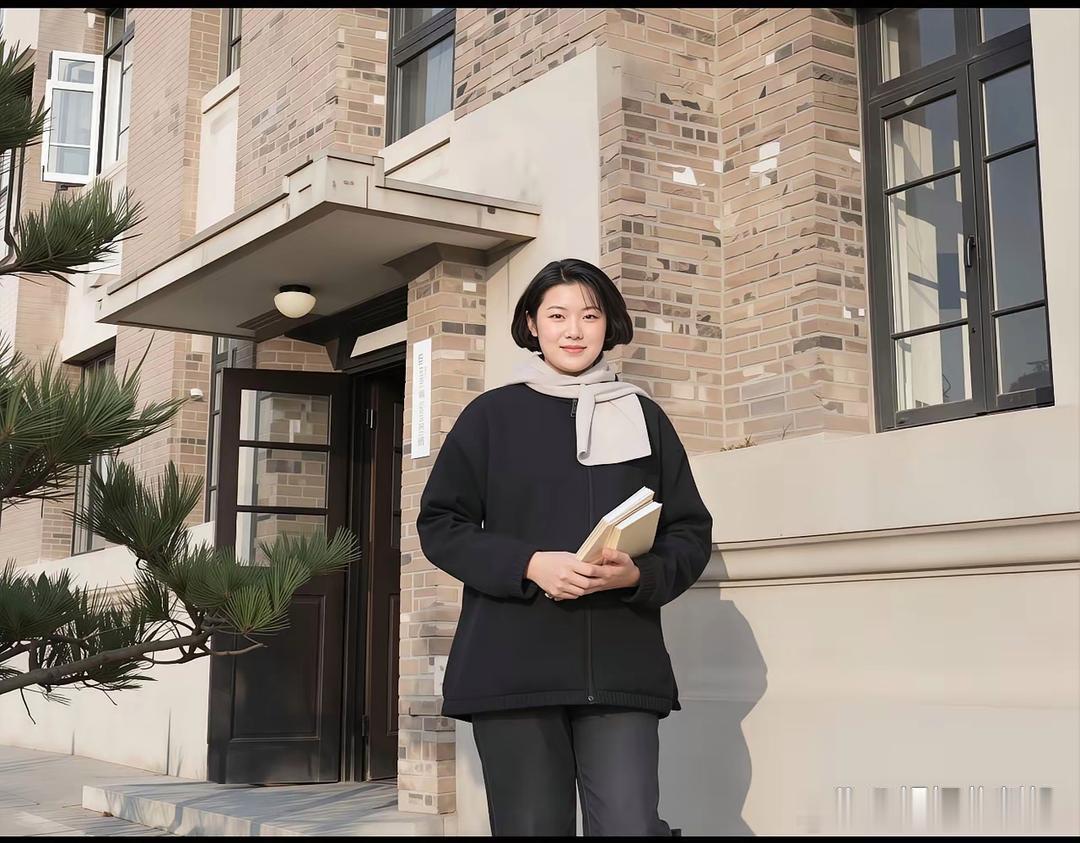 章含之有多美？1956年在大学留影，那年她21岁，气质非凡！