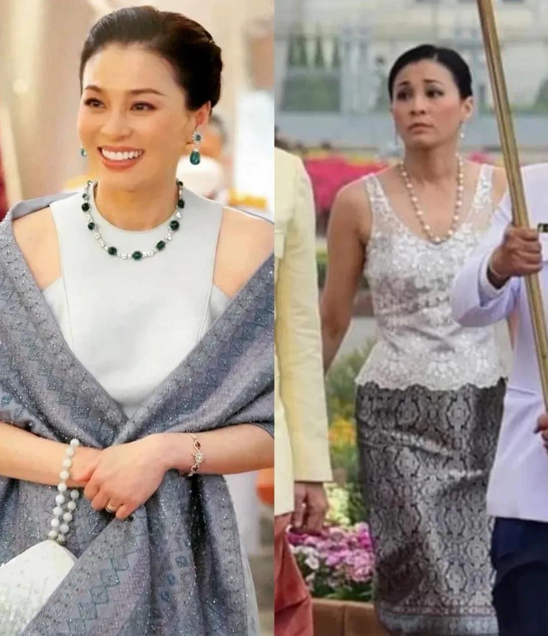 苏提达王后回泰应对贵妃，她真变美好多苏提达近年来随着地位稳固，也越来越美了，简