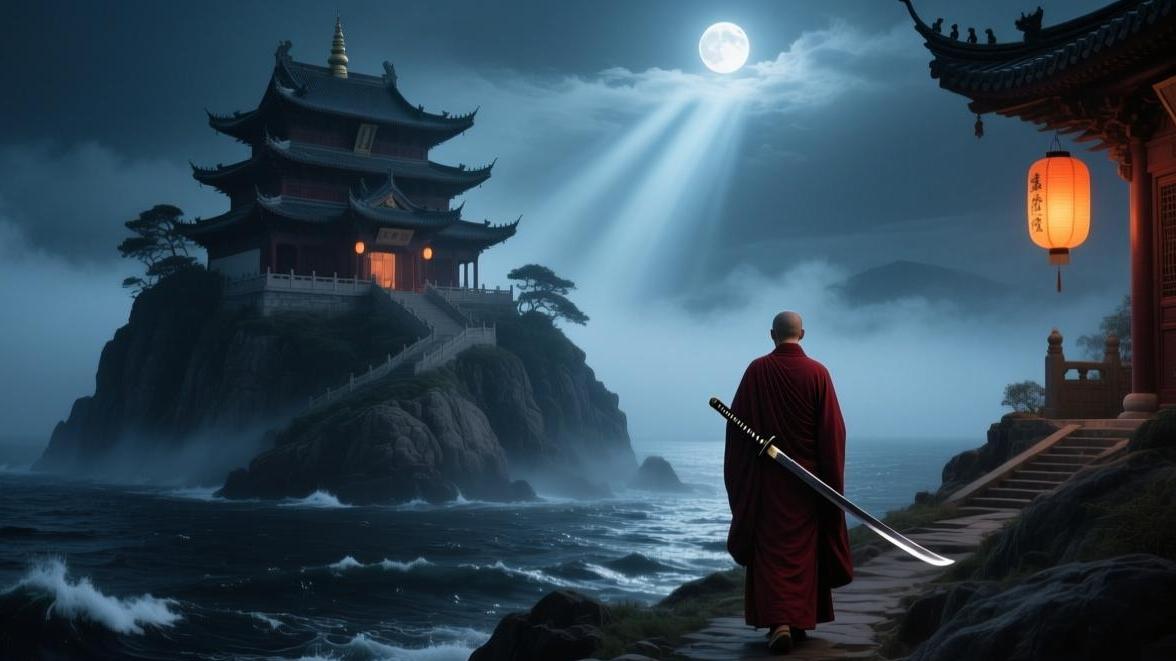 袈裟下的刺刀：普陀山里的甲午暗影1894年盛夏，普陀山香客如织。在这片“海天