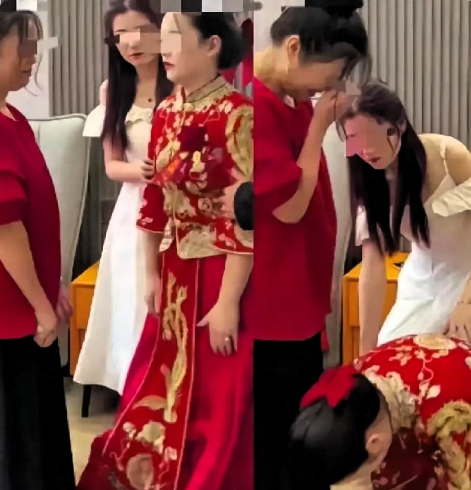 新娘化好妆准备迎宾，顺口问母亲那六十万彩礼放在哪里，母亲却告知，这笔钱已经给弟弟