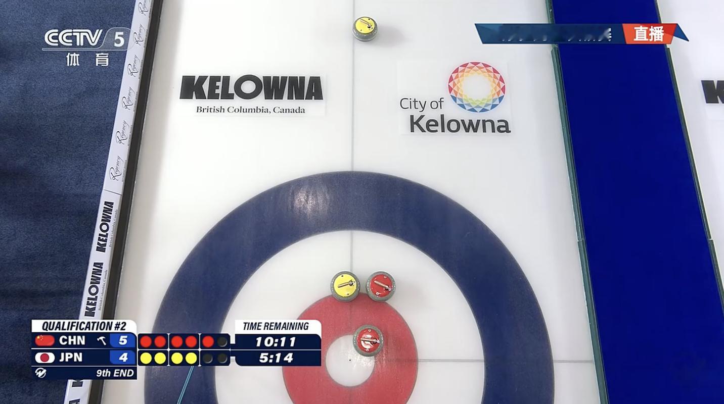 中国日本争夺冬奥会冰壶席位中国队的思考时间比日本队多了5分钟，对手会有点紧张了