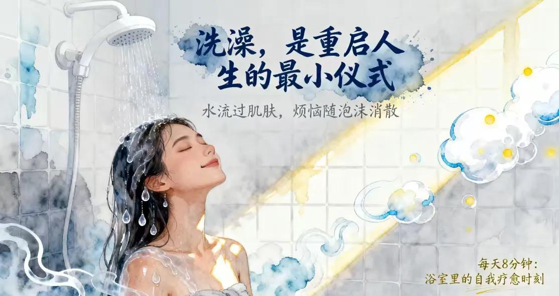 洗澡时重启人生的最小单位：一分钟的沉思能改变什么？“现代人最奢侈的沉思时