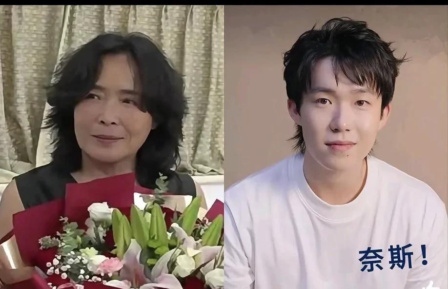 楚钦不仅像妈妈，还升华了吖！帅气都说儿子像妈妈多一点，头哥就典型的是