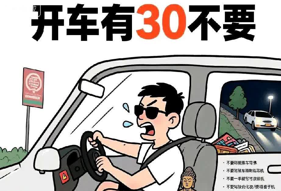 开车有30不要，不管你信不信：举个例子，很多人可能没意识到跟车太近到底有