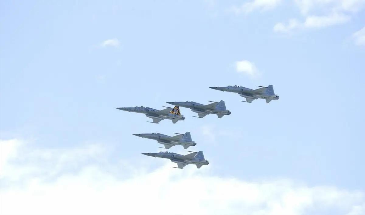 巴拉圭空军正在评估从台湾地区接收一批退役的F5战斗机和AT3教练机。如果落实，将