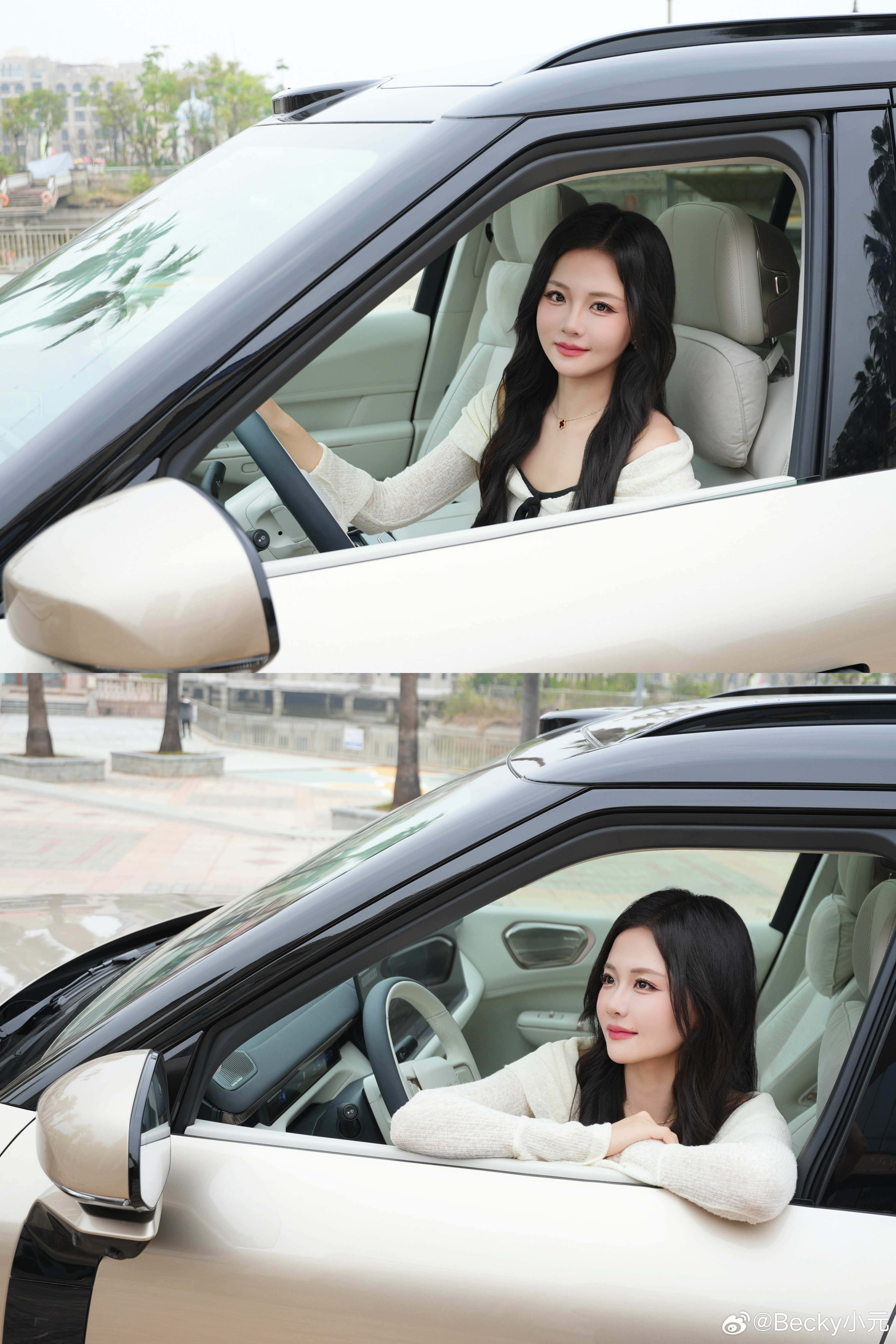 领克900大五座日冕金色也太有质感啦！商务家用都合适，实用又好看～领克900大五