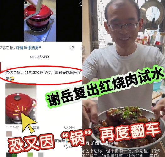 孙海洋用一个公益书屋挽回口碑，谢岳选择更接地气的“红烧肉”树暖父人设。谢家的
