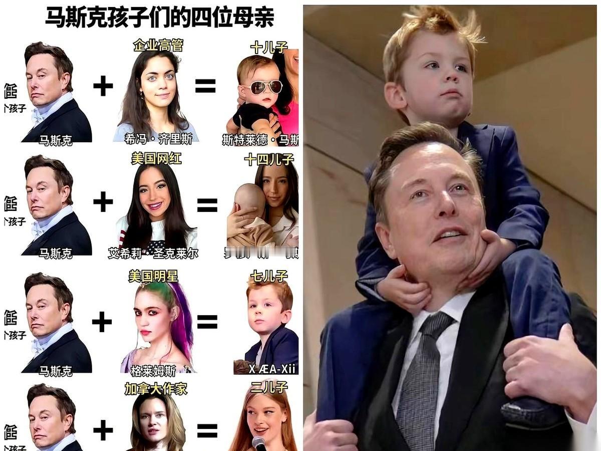 马斯克生那么多孩子，真不是为了分那点家产。他是在下一盘大棋，一盘关于“人类基因