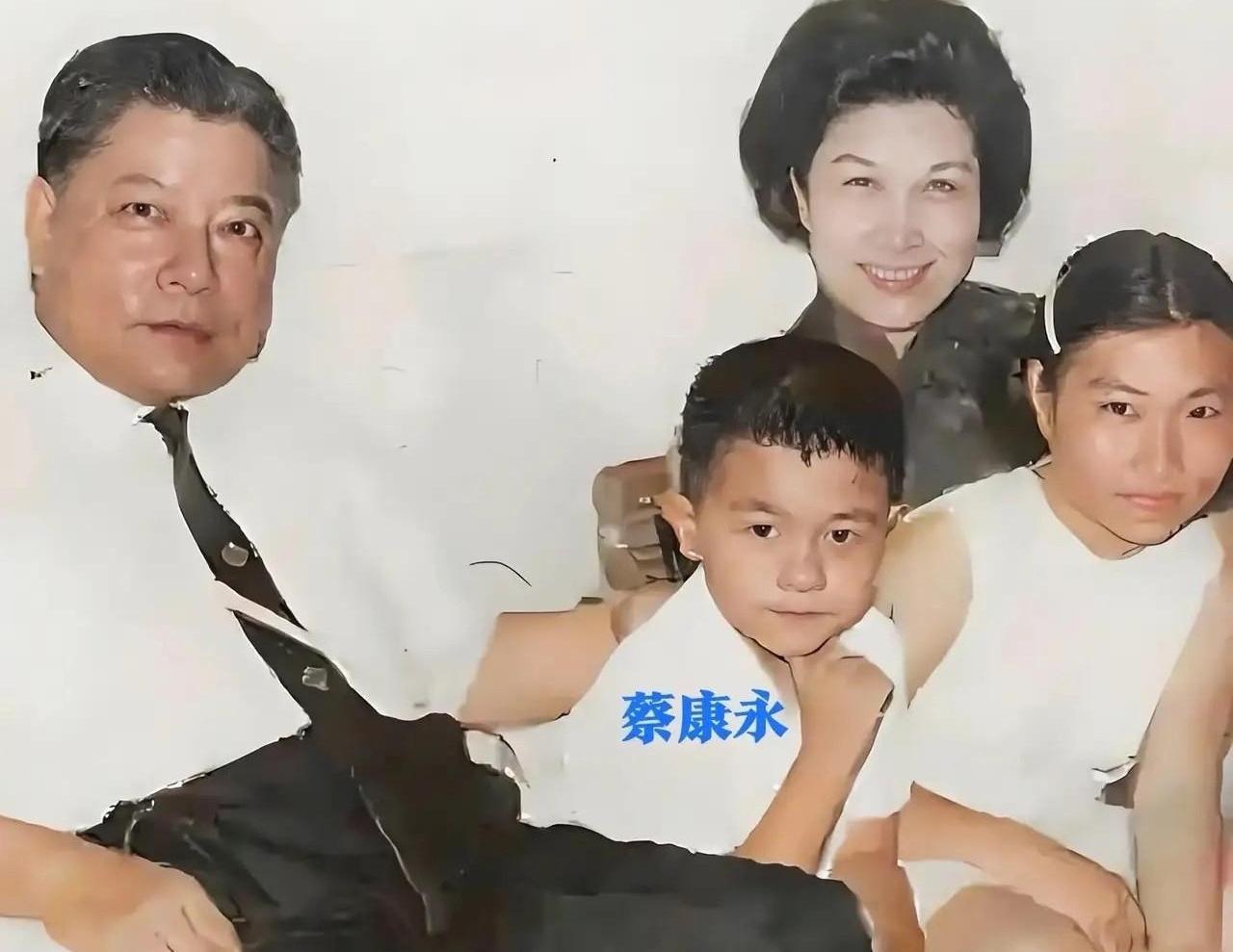 你见过哪个当妈的，在家里连拖鞋都要带几厘米的高跟，鞋面上还缀满孔雀羽毛？蔡康永的