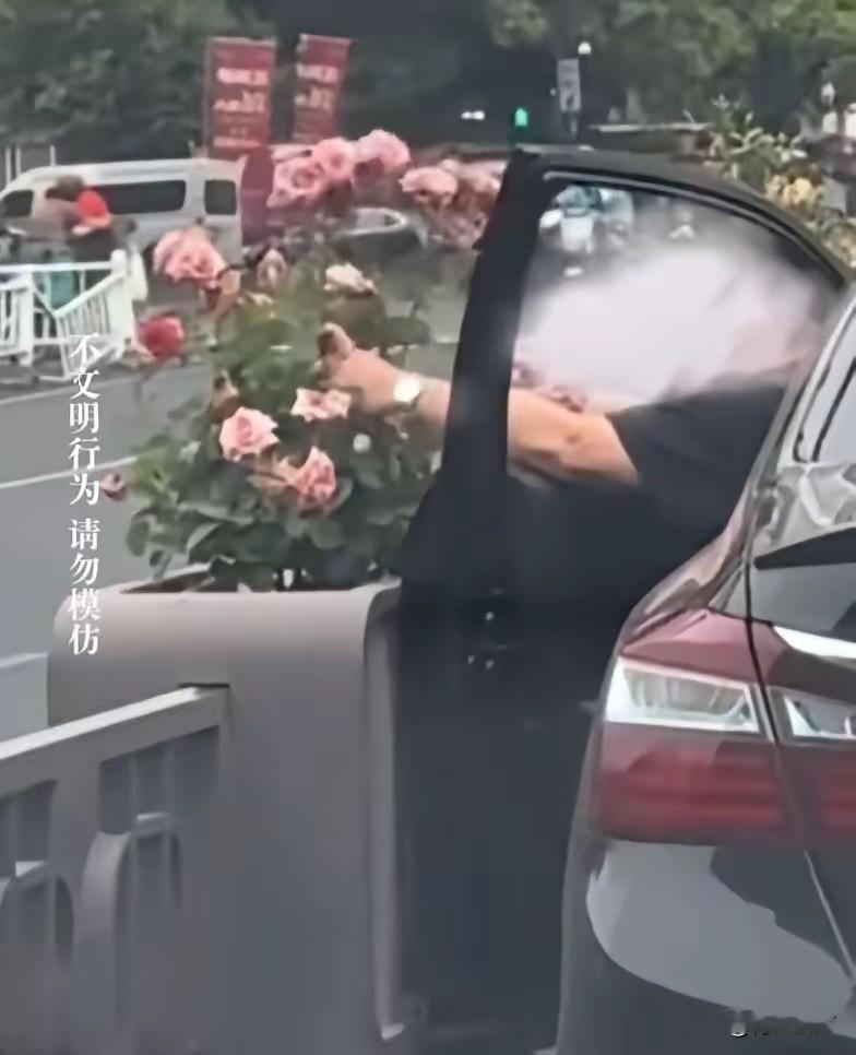 5月19日，浙江一段行车记录仪拍下的视频，在网上传开。​视频里，一辆黑