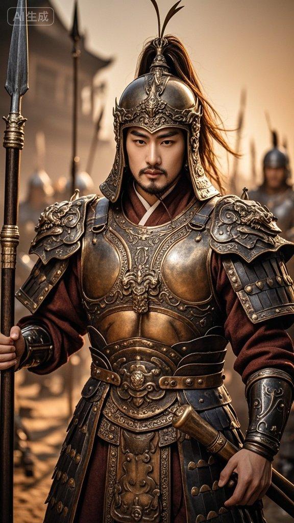 标题：揭秘中国古代盔甲“露腹”设计：真的是为了炫腹还是战术需要？在许多关于中