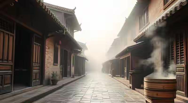 一对西安退休夫妻，原计划在青木川住一个星期。结果呢？住了一个月才走。走的那天，没